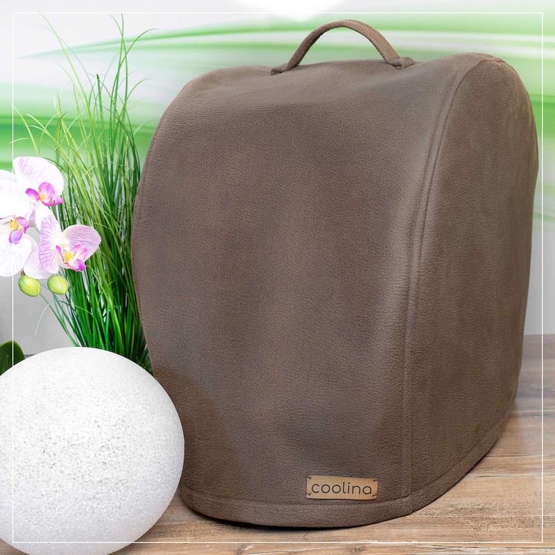 coolina® Hoodie in Brown - Protective Cover for Monsieur Cuisine