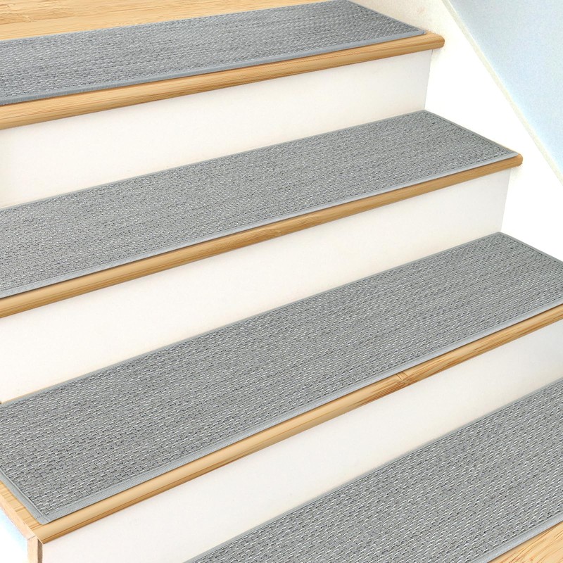 SMILOOL Stair Treads Non Slip for Wooden Steps Indoor 9"