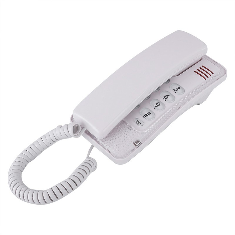 Wall Mount Landline Telephone Extension No Caller ID Home Phone
