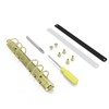 Stationery.Life Ring Binder Mechanism Replacement Kit for Personal Organizers Planners