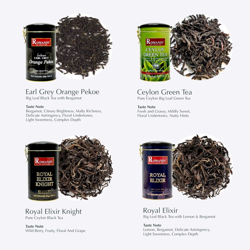 Romanov Tea | Royal Elixir Knight | Big Leaf Tea