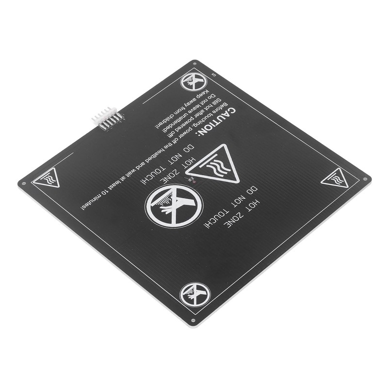 3D Printer Heated Bed 220x220mm 3mm Thick Aluminum Hot Bed