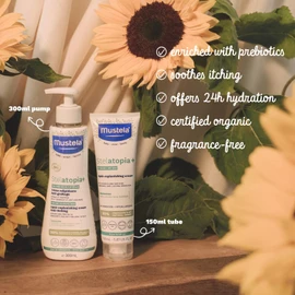 Mustela Stelatopia+ Lipid-Replenishing Cream - for eczema-prone skin - 300ml