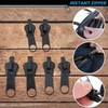 Fix Zippers | 6 Removable Zipper Repair Reusable, Convenient Head