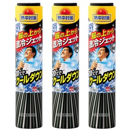 Kirihai Chemical Heatstroke Protection Shirt Cool Super Cooling Jet 4.9 fl oz (140 ml) x 3 Packs