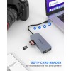 TOTU USB C Hub, Docking Station, TOTU 6-in-1 Docking Station