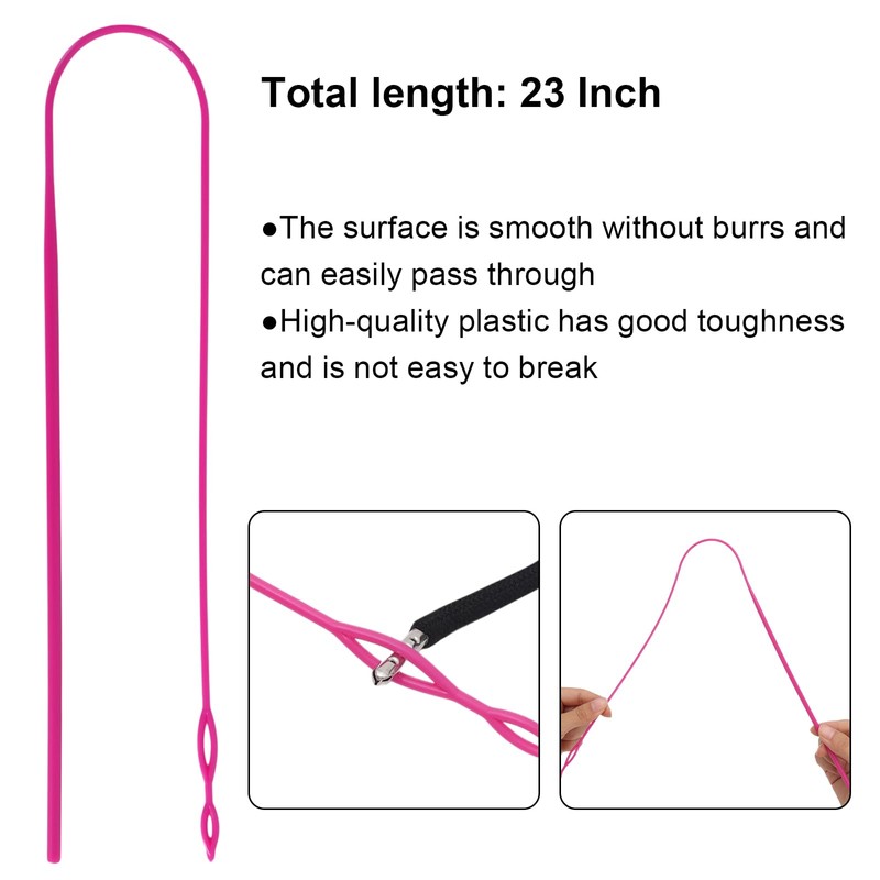 10 PCS Drawstrings Replacement with Easy Threaders, 57 Inch Replacement