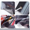 VitalCozy 8x6ft Bookshelf Backdrop Wooden Bookcase Library Photography Background Fabric