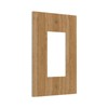 Annisrak Decorative Outlet Covers Light Oak Wood Grain 1 Gang