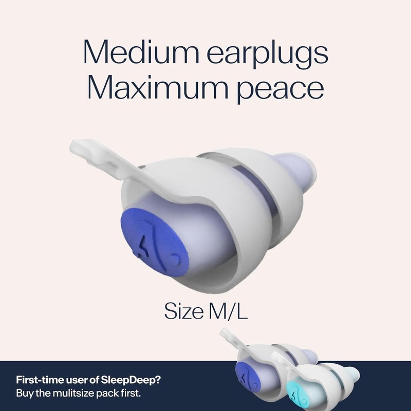 Alpine SleepDeep – Ear Plugs for Sleep - New 3D