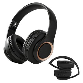 Wireless Headphones, Bluetooth 5.3, Over-Ear, Bluetooth Headphones, Low Latency, Sealed Sound Leak-Proof, Built-in Mic, Lightweight, Comfortable to Wear, Foldable, 1.6 inches (40 mm), HD Driver Unit, 0.1 inch (3.5 mm), Aux, Instruction Manual Included, M