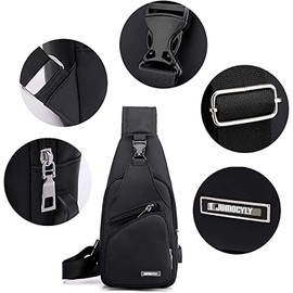 Bandolera Impermeable Para Hombre, Bandolera Multifuncional, Bandolera De Pecho, Mochila De Viaje Para Senderismo Y Camping