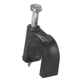Grapa Curva 10 Mm Negra Bolsa Con 20 Piezas Volteck 48282                                                                                             