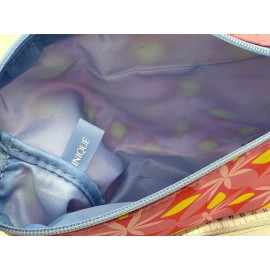 Clinique  Cosmetic Makeup Bag pouch Travel Size w/ Zipper 8"x4.5"x2.5" NEW PIC