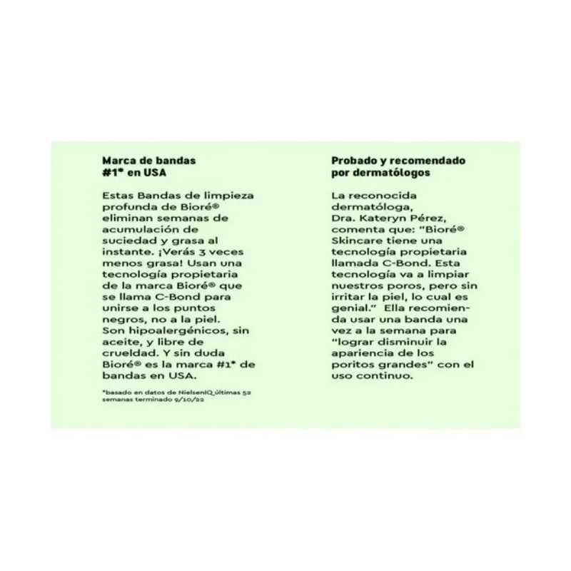 Pack Bandas Limpieza Profunda