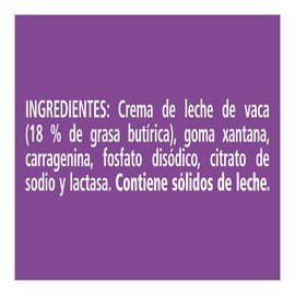 Nestle Media Crema Deslactosada, 190 g