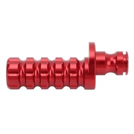 Motorcycle Rear Brake Lever Pedal Aluminium Alloy Gear Shift Lever Foot Pegs Replacement for Aprilia RS660 Tuono 660 Red