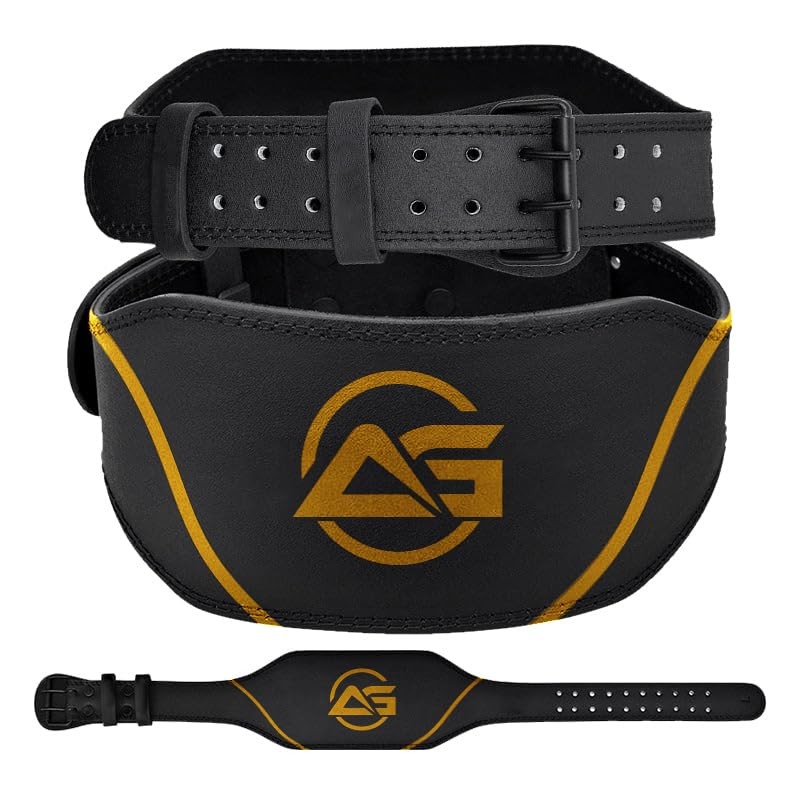 Weight Lifting Belt by AG - Top Class Cowhide Leather