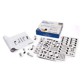 Miniland 94120 Pentagram Board & Notes,Black/White