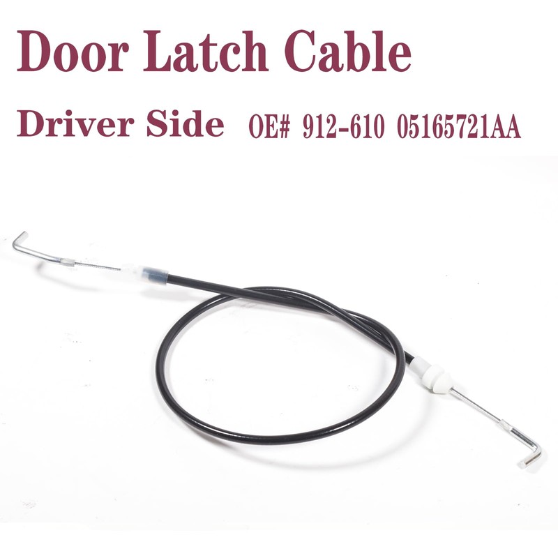 Door Latch Cable Front Left Driver Side 912-610 Fits for