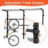 NouraVita Heavy Duty Garage Shelving, Wall Mounted Sports Equipment Organizer