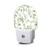 Green Eucalyptus Leaf Night Light,Night Lights Plug into Wall with