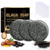 TPTAL Gray Hair Reverse Bar,Black Soap for Gray Hair Coverage,Natural