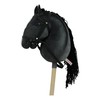 Sweety Toys Hobby Horse Horse Suitable for Hobby Horsing (Black)