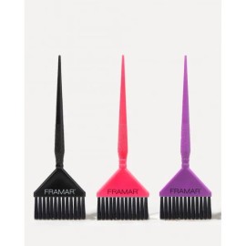 Set Brochas Tintura Surtida 3 Unidades - Framar Professional Color Violeta