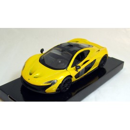 Model Car 1:24 McLaren P1 Yellow Metallic Black Motormax 79325