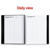 Staples 2026 Four‑Person Daily Appointment Book, 8" x 11", Hourly
