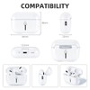 AKABEILA Case for Airpods Pro 2, Soft TPU Clear Protective