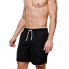 Indicode Men's Ferguson Swimming Trunks with 3 Pockets and Drawstring,