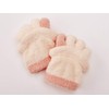 Selvan Open Toe Half Socks, Pink, 2-Pack