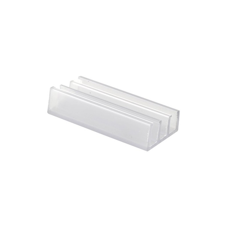 Prime-Line M 6089 Nylon Shower Door Bottom Guide (2 Pack)