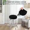Marjoramy 2 Pcs Stool Covers Round,Bar Stool Seat Covers,Stool Cushions