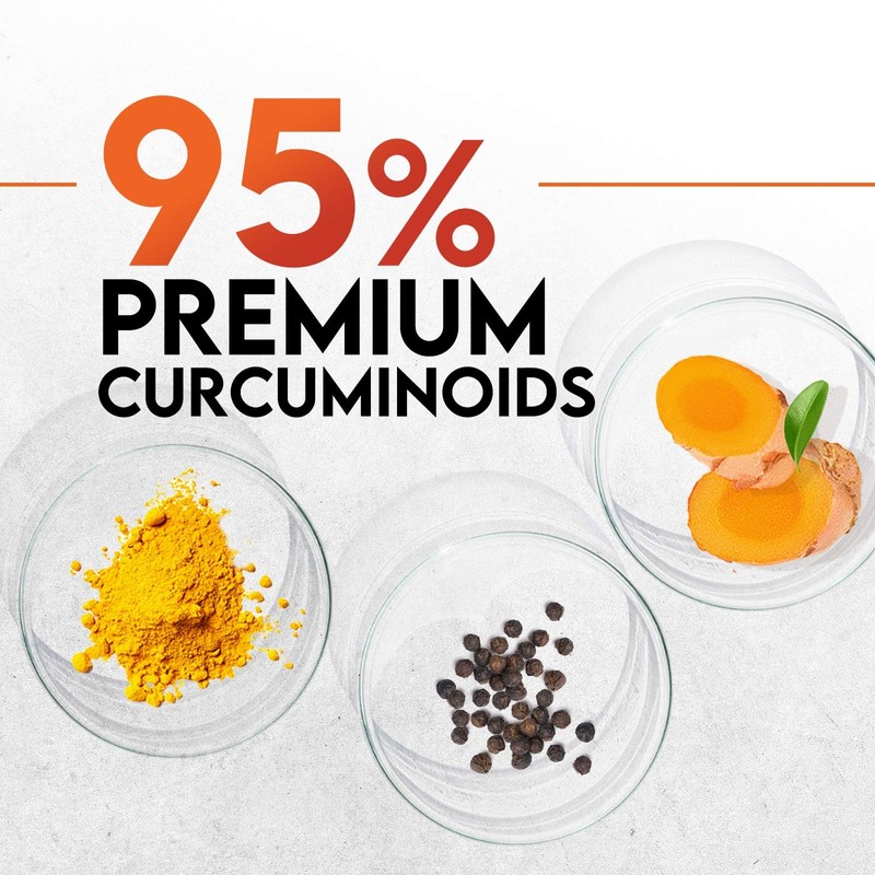 Turmeric Curcumin Supplement 2000mg - Nature's Joint & Immune Support,
