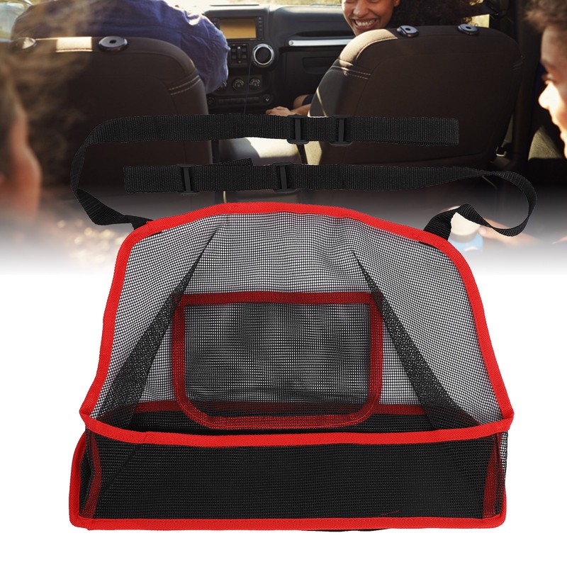 Car Suspension Storage Bag Car Seat Back Net Pocket Driver