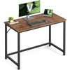 VASAGLE Computer Desk, Office Work Desk, for Small Spaces, 19.7