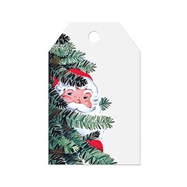 Vintage Santa Printed Gift Tags - 2 1/4in. x 3 1/2in. - 50/Pack