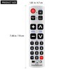 A-TV2 URC-1234ALB Universal Replacement Remote fit for Almost All Brand