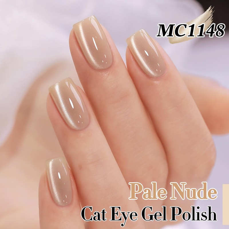 Double Rhythm 15ML Glass Cat Eye Gel Polish with Magnet