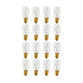GoodBulb Himalayan Dimmable Salt Lamp Light Bulbs 25 Watt - Candelabra Bulb Adapter - Warm White Light - E12 Light Bulb - 2500 Hour Life (Pack of 8)