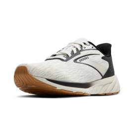 Brooks Women’s Anthem 7 Neutral Running Shoe - White/Black/Tan - 11 Medium