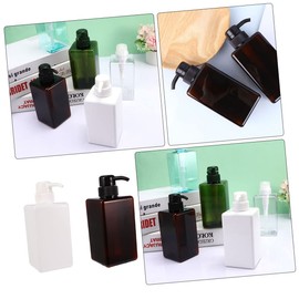 CAXUSD 2pcs Soap Dispenser Bottle Refillable Liquid Container for Shampoo Lotion Body Wash Aromatherapy Convenient for Kitchen and Bathroom Storage