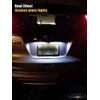 LIGHSTA 12PCS Super Bright White LED Interior Light Kit Package