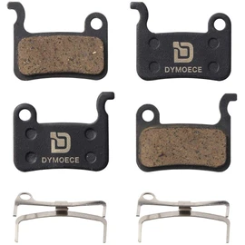 Dymoece 2 Pairs Bicycle Brake Pads Suitable for Shimano Deore XT XTR LX SLX Hone Alfine Saint Disc Brake