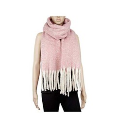 Women's Blanket Scarf Shawl, Oversized Scarves, Softer than Cashmere features (Pink)
