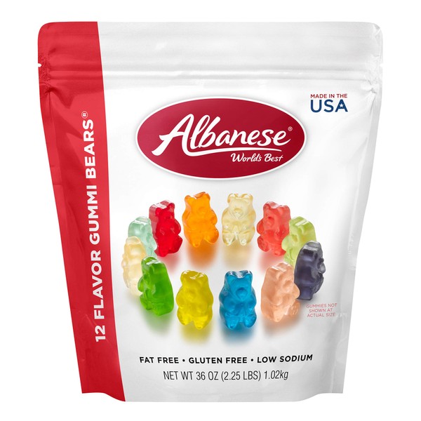 Albanese Gummy Bears 12 Flavor