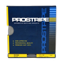 Prostripe - Pinstripe Tape Ms 1/4 X 150; Black (41602)